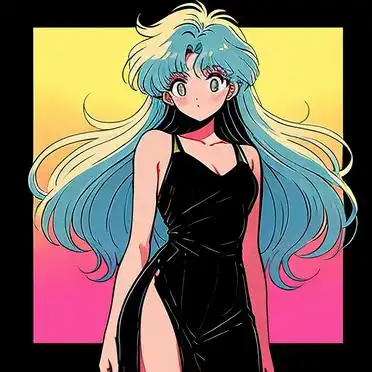 美女动画头像 | 绝美预警