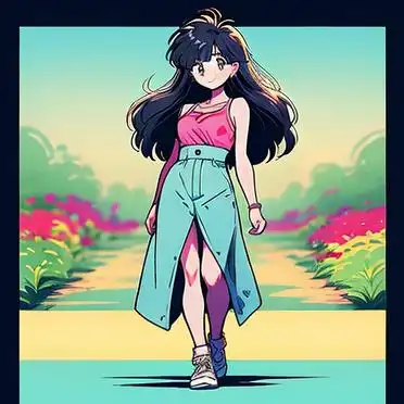 美女动画头像 | 绝美预警
