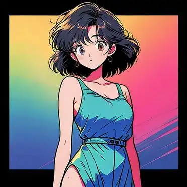 美女动画头像 | 绝美预警