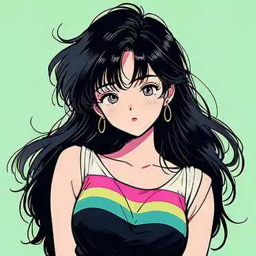 美女动画头像 | 绝美预警