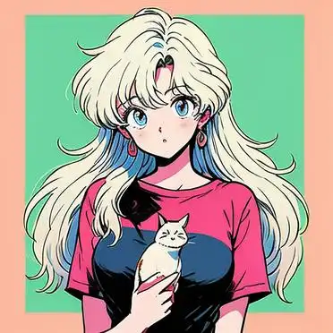 美女动画头像 | 绝美预警